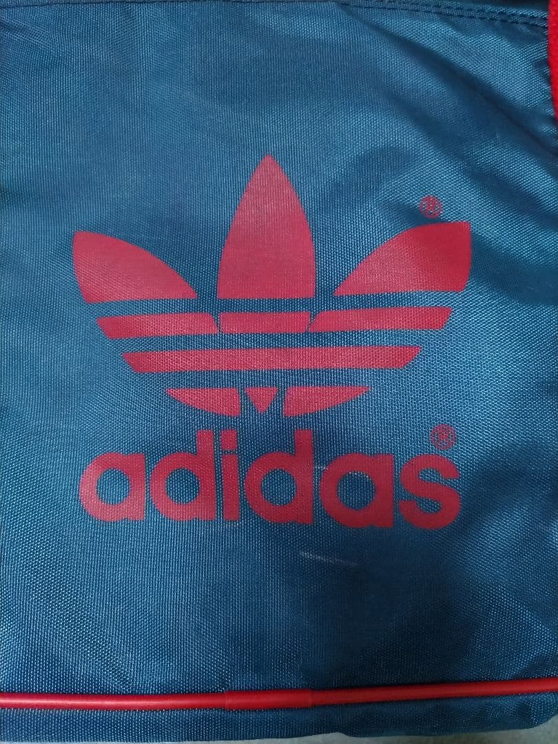 アディダス　スクバ　兼松江商　ネイビー×レッド ビンテージ