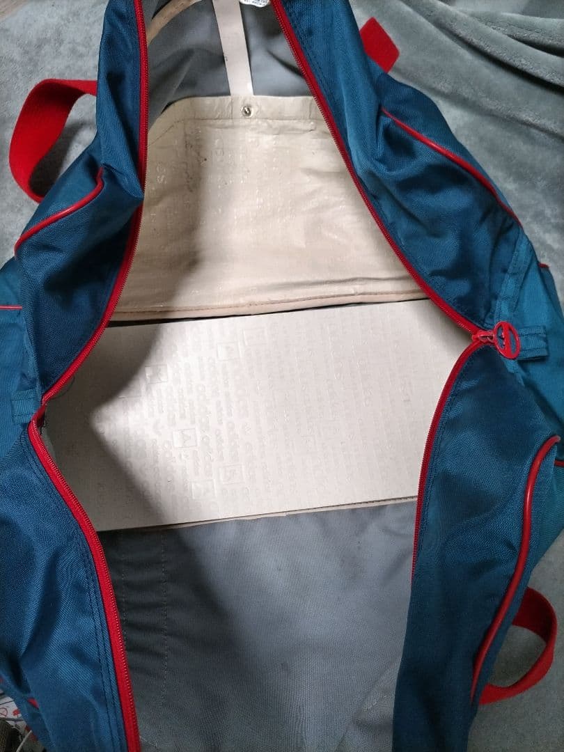 アディダス　スクバ　兼松江商　ネイビー×レッド ビンテージ