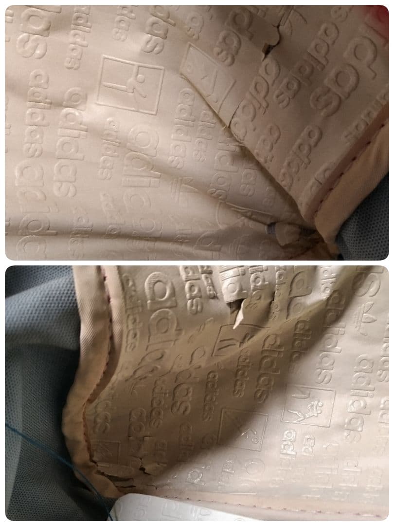 アディダス　スクバ　兼松江商　ネイビー×レッド ビンテージ