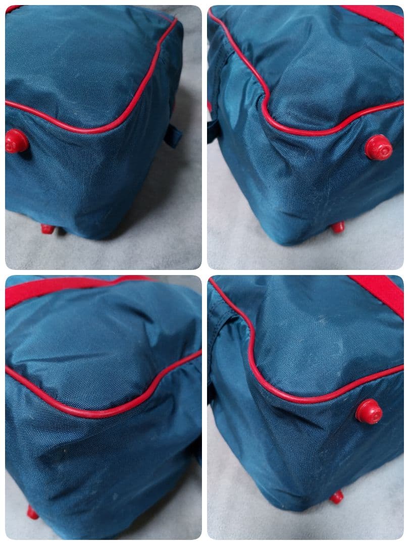 アディダス　スクバ　兼松江商　ネイビー×レッド ビンテージ