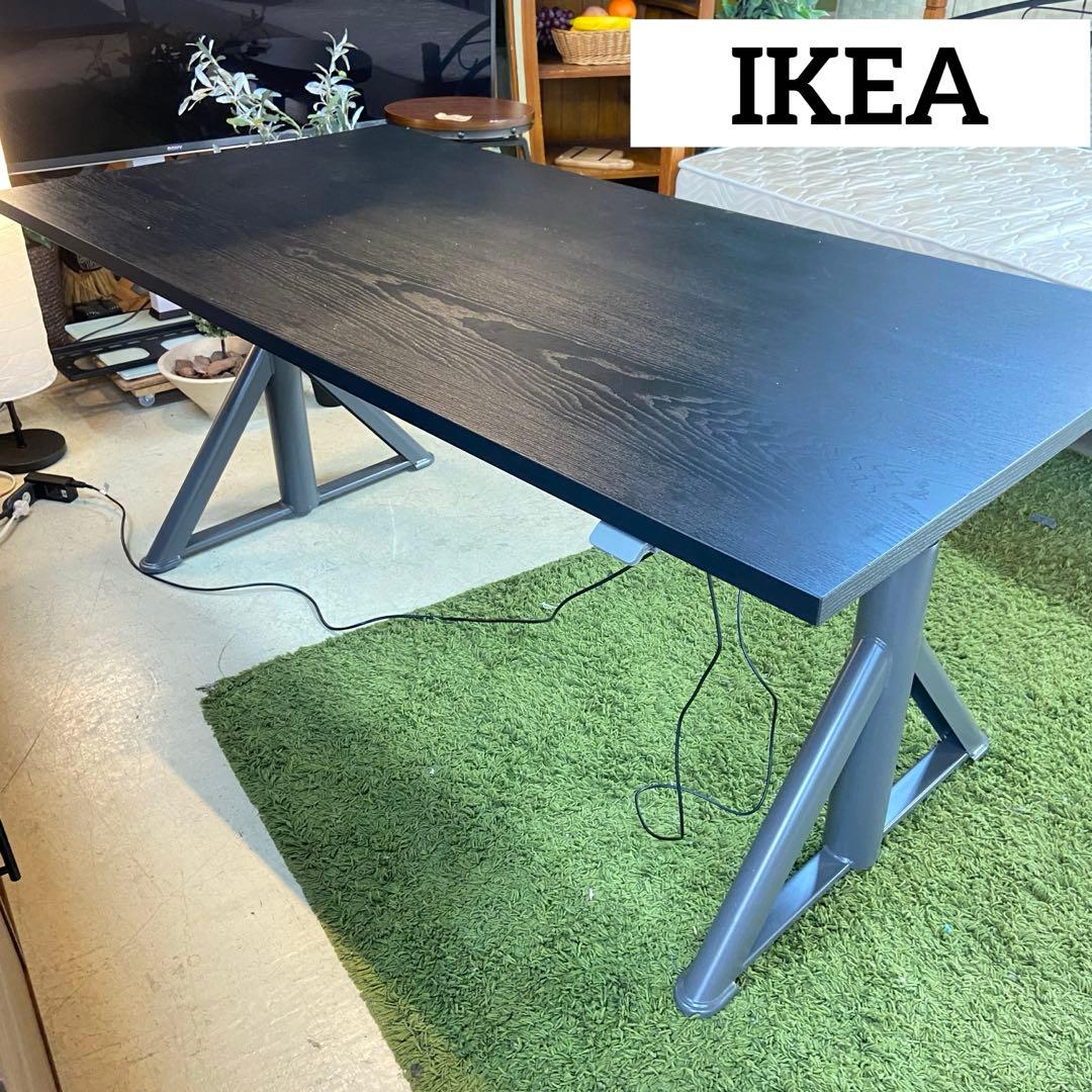 IKEA イケア⭐️IDÅSEN イドーセン デスク テーブル　昇降式　ブラック