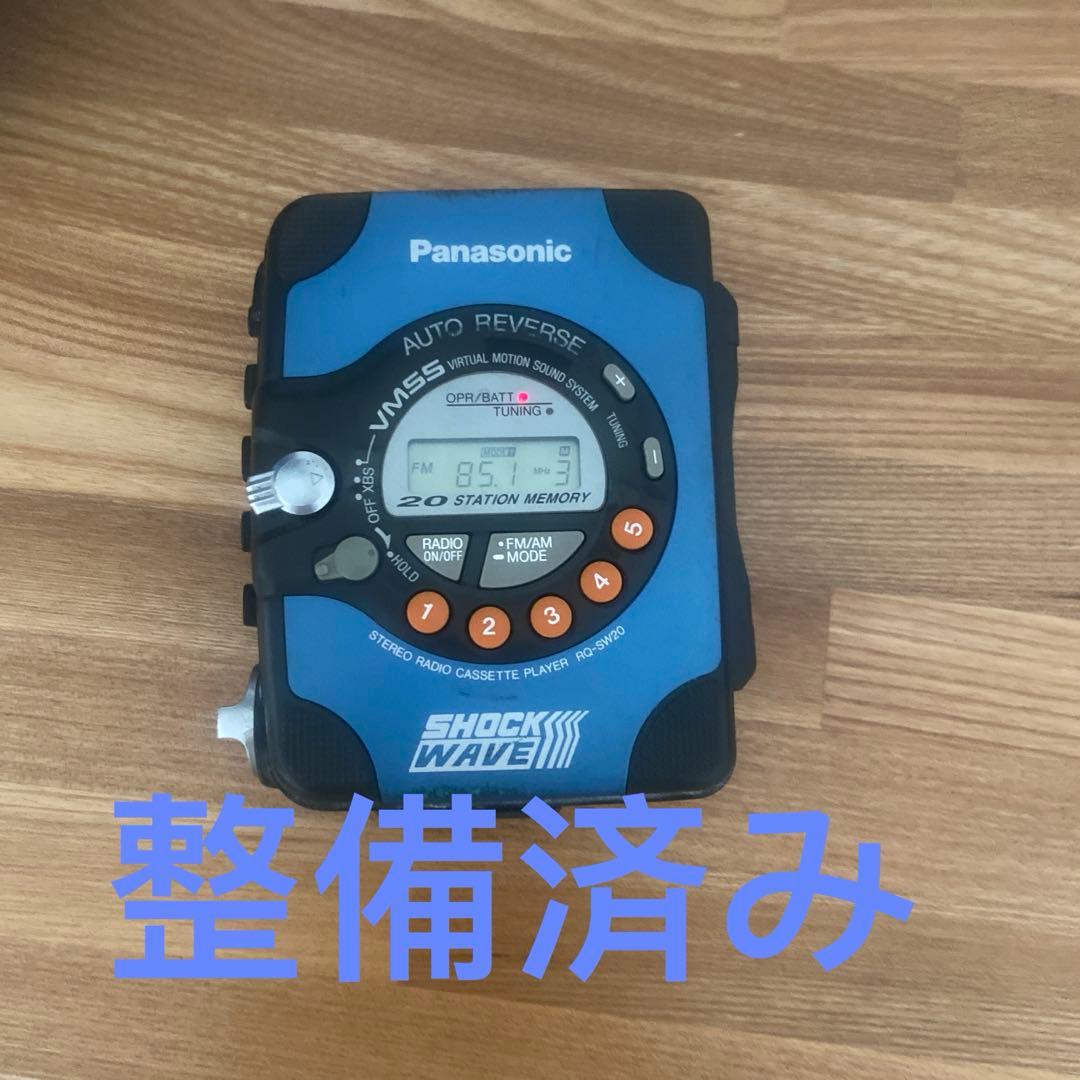 panasonic RQ-SW20カセットプレーヤー整備済み