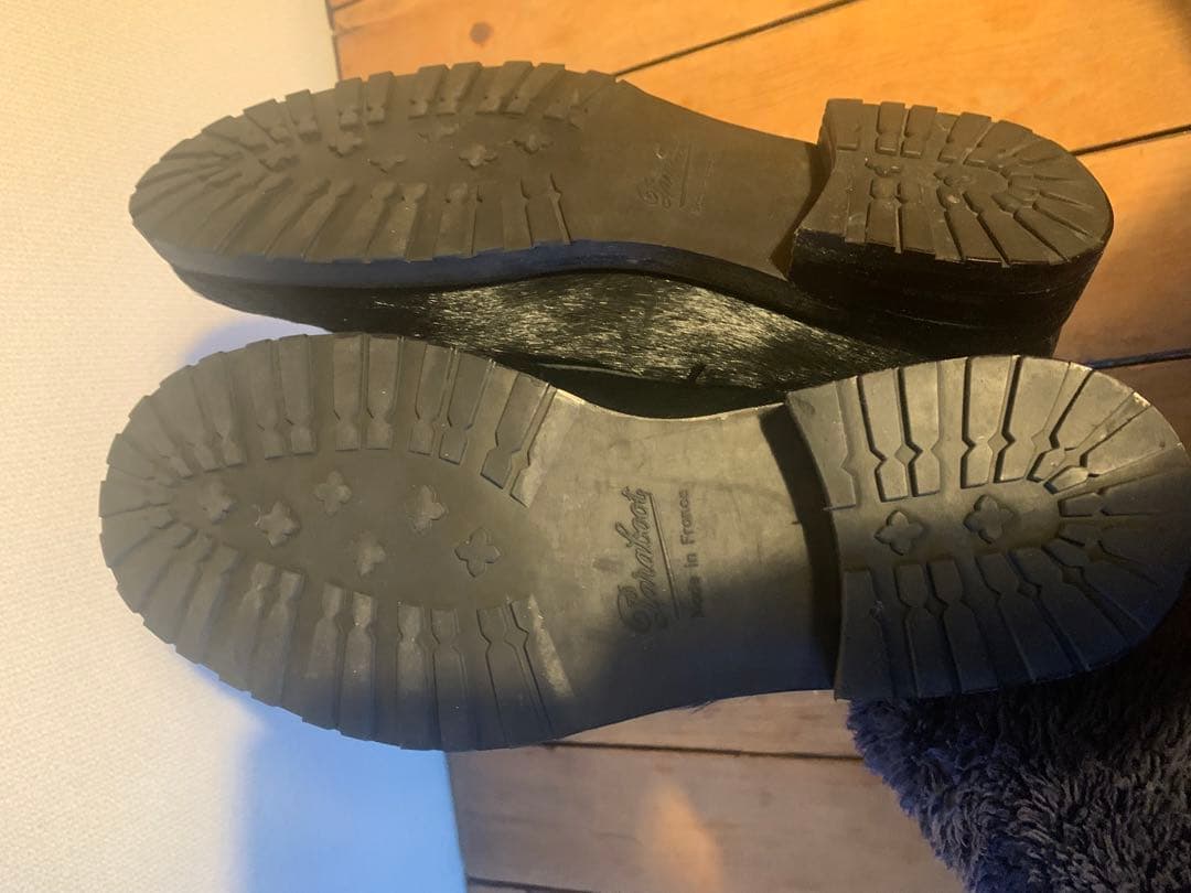 パラブーツ　ハラコ　6表記