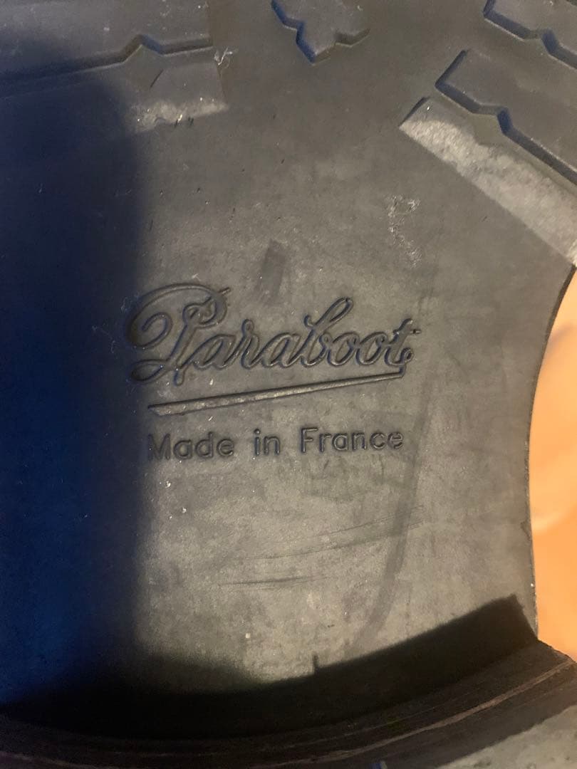 パラブーツ　ハラコ　6表記
