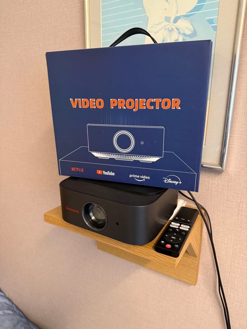 VIDEO PROJECTOR 本体 リモコン付き