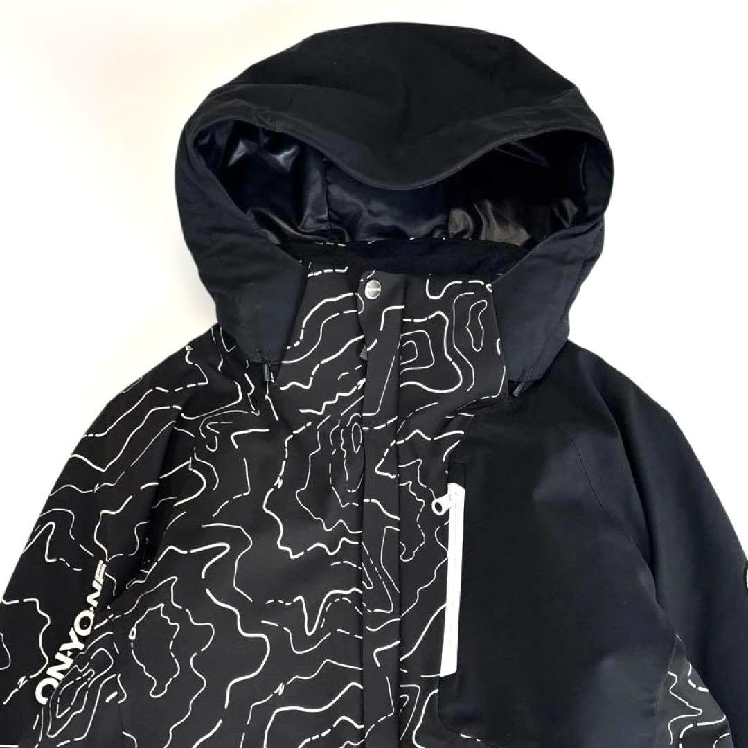 【メンズM /20〜21モデル】オンヨネ　スキーウエア　セットアップ　ブラック