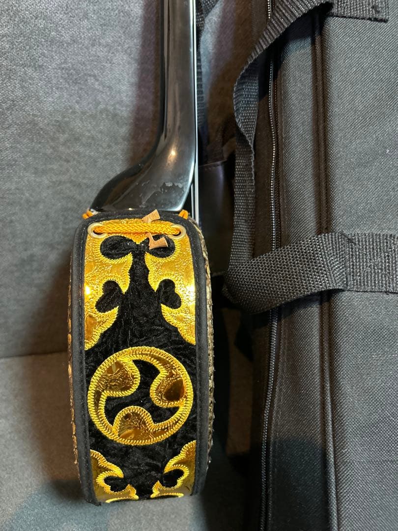 沖縄三線 蛇皮 強化張り・二重張り 沖縄三線