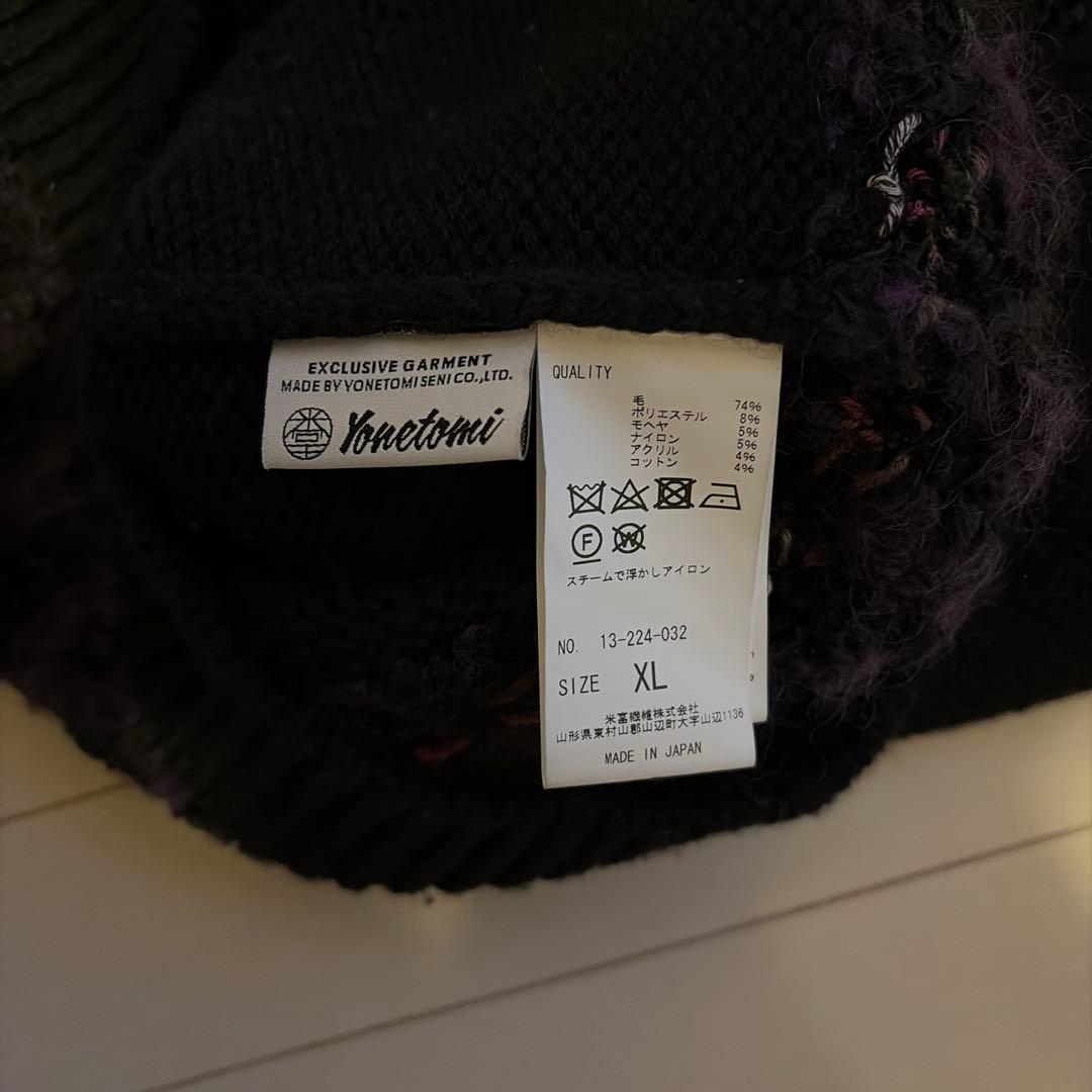 COOHEM YONETOMI ノルディックニット