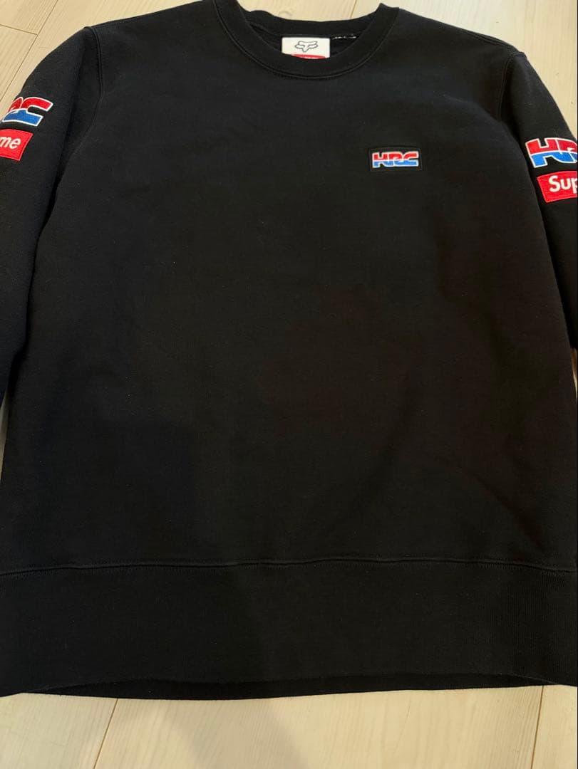 Supreme Honda Fox Racing Crewneck Sサイズ