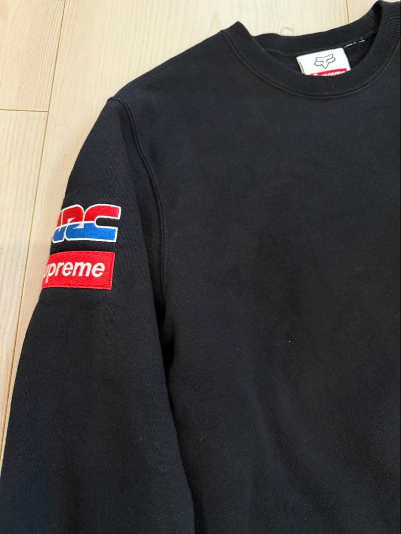 Supreme Honda Fox Racing Crewneck Sサイズ