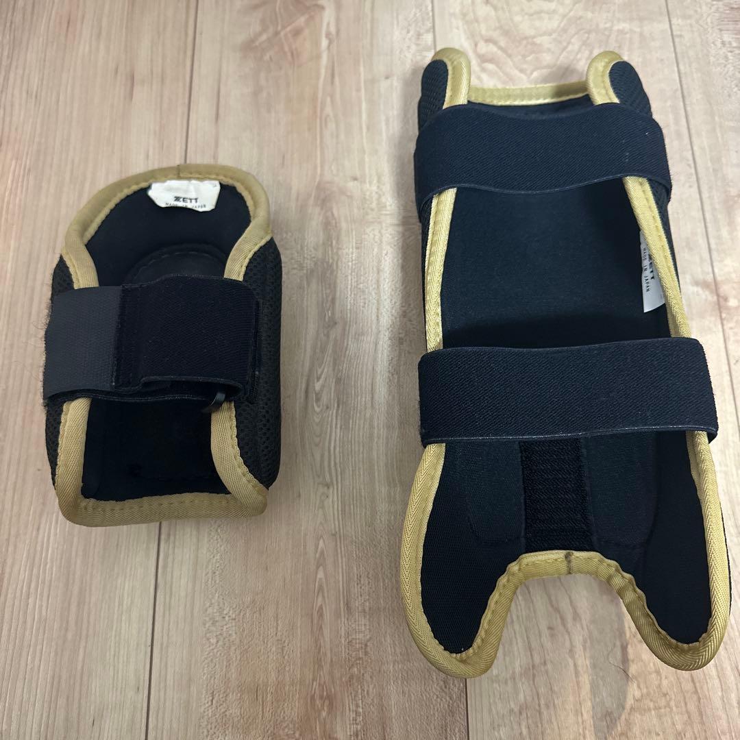 ZETT プロステイタス エルボーガード、フットガード