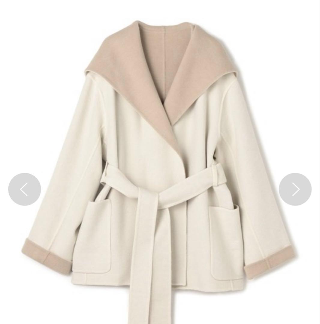 ESTNATION リバーシブルウールコート　36号