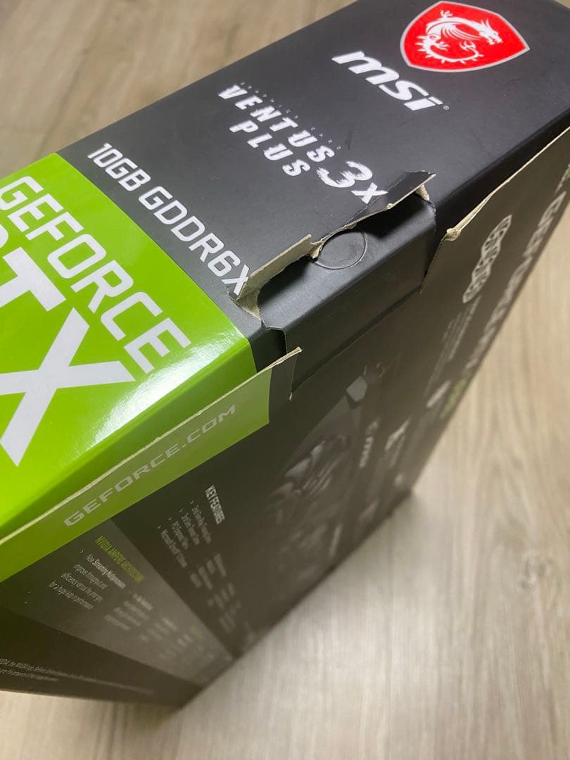 グラフィックボード・グラボ・ビデオカード MSI RTX 3080 VENTUS 3X PLUS