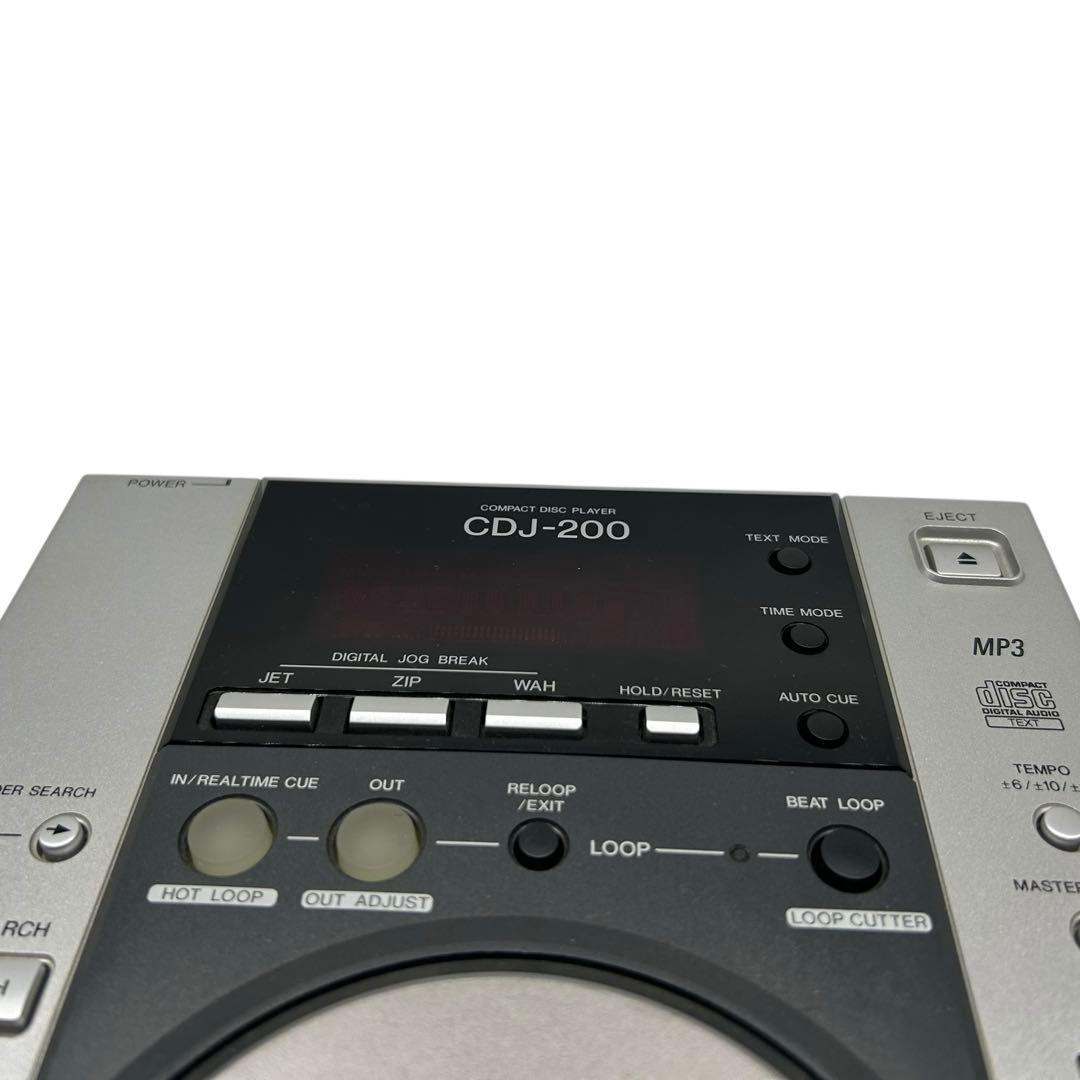 Pioneer CDJ-200 MP3対応 DJ機材