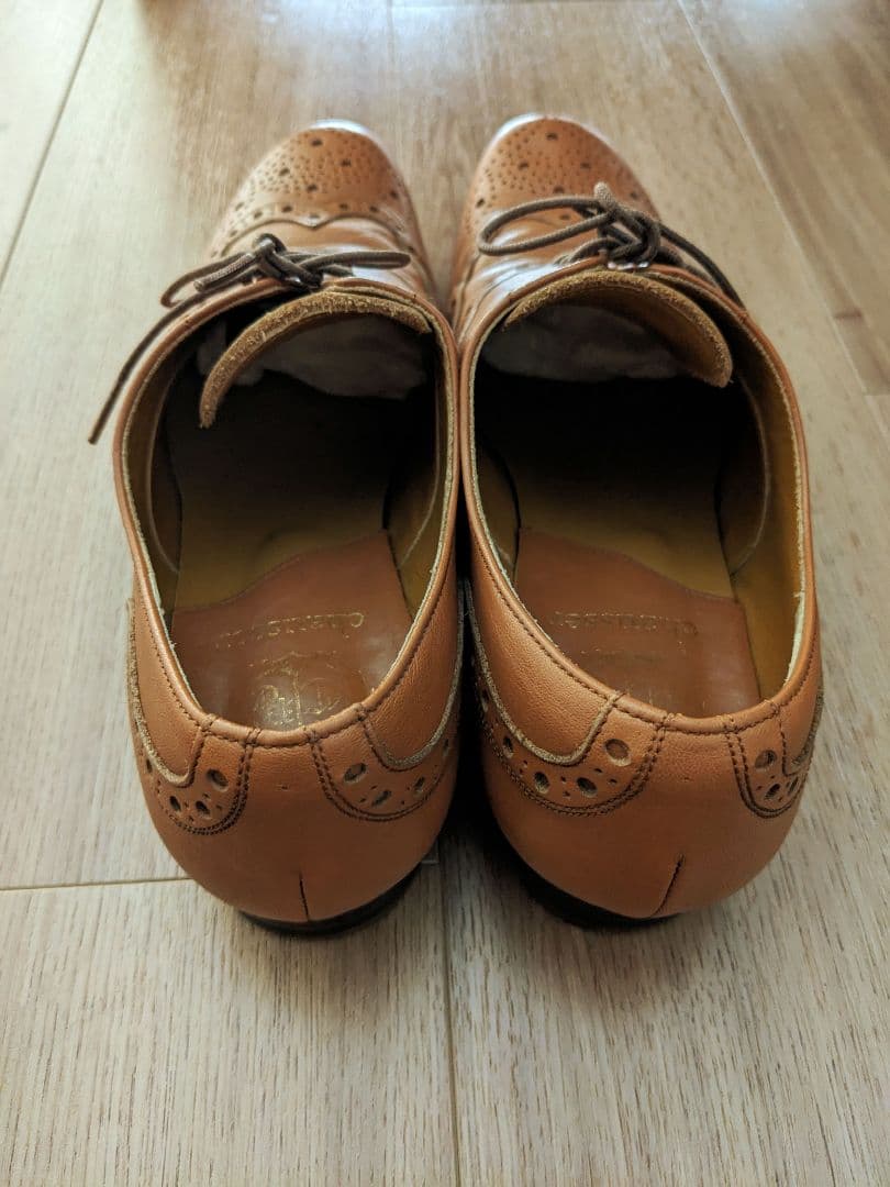 【美品】chausser ショセ ウイングチップ レースアップ シューズ