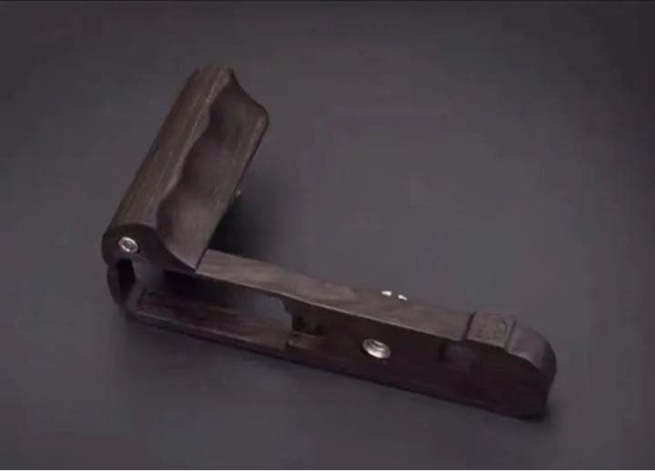 LEICA ライカ D-LUX7用 ハンドグリップ（黒檀/エボニー)