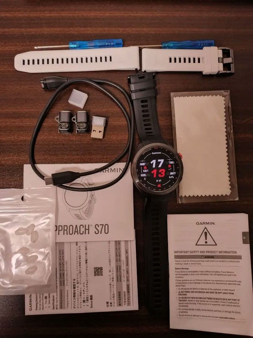 【Key】ガーミンGARMIN APPROACH S70 47mm