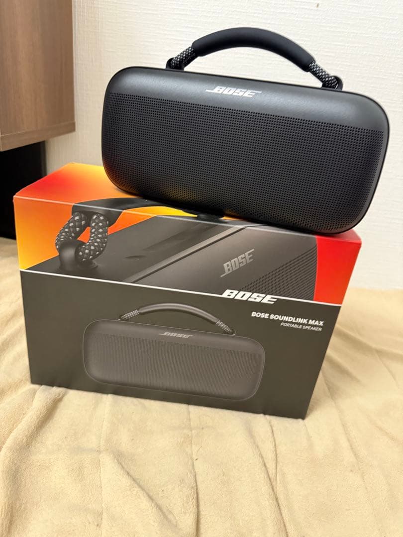 1回のみ使用！ほぼ新古品！Bose SoundLink Max ブラック