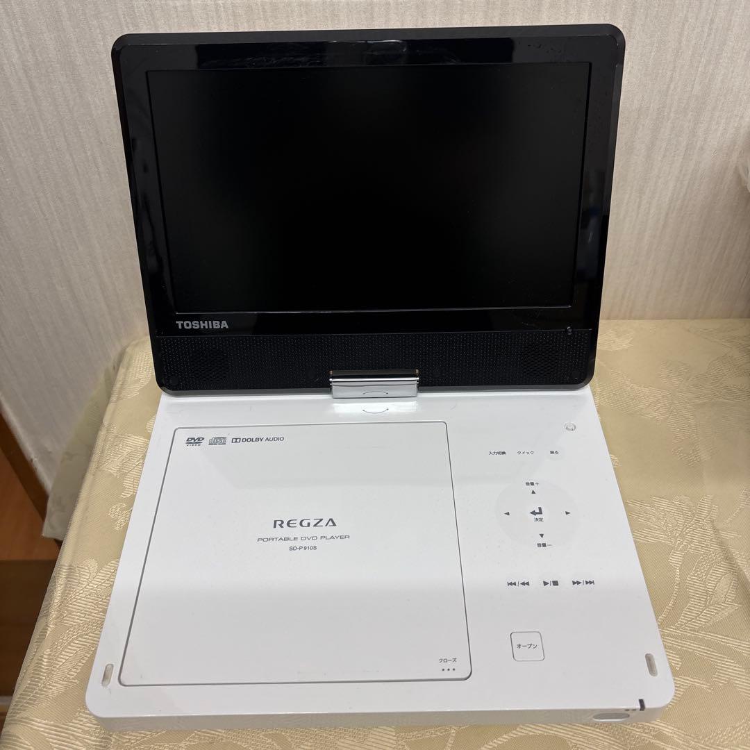 TOSHIBA 東芝　REGZA ポータブル　DVD プレイヤー　レグザ