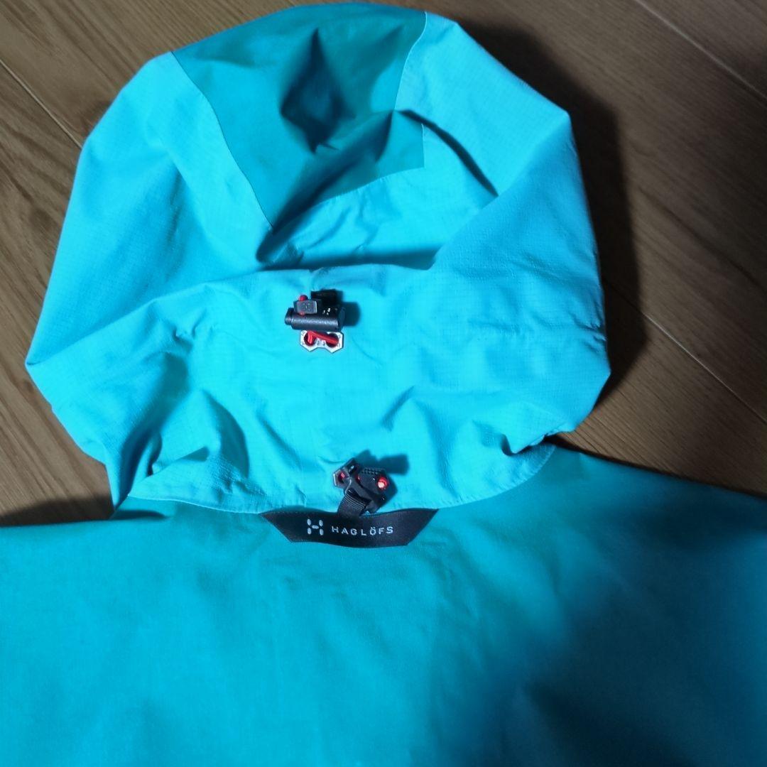 Haglöfs ターコイズ 雪山バックカントリー用ジャケット