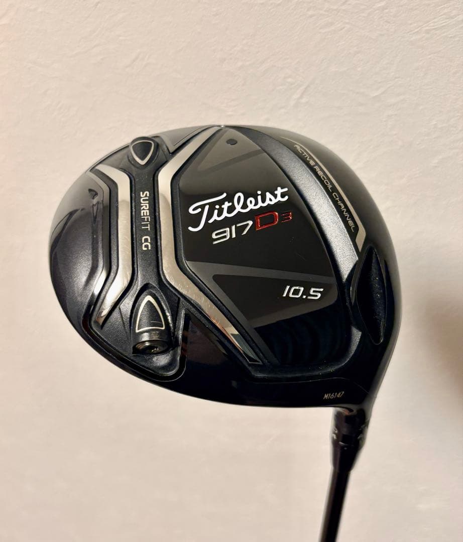 タイトリストTitleist 917 D3 ドライバー 10.5度 右用 S