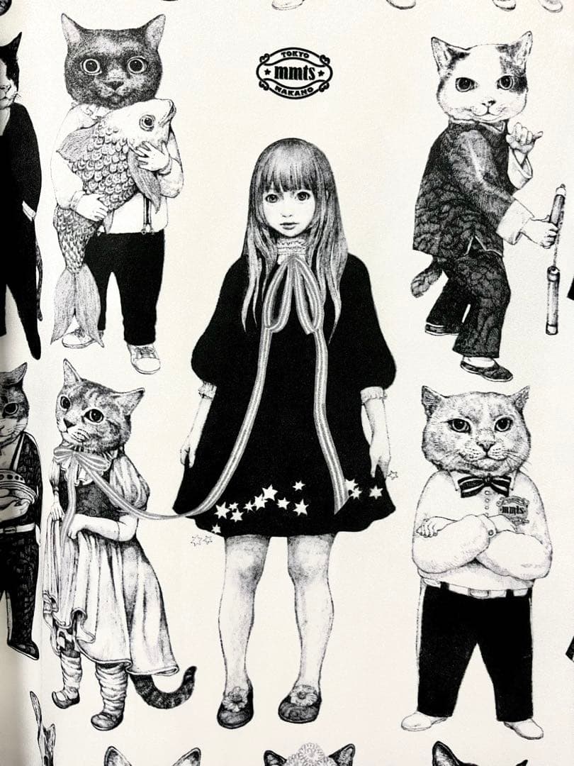 即購入⭕️ mmts ヒグチユウコ 猫10匹総柄ワンピース