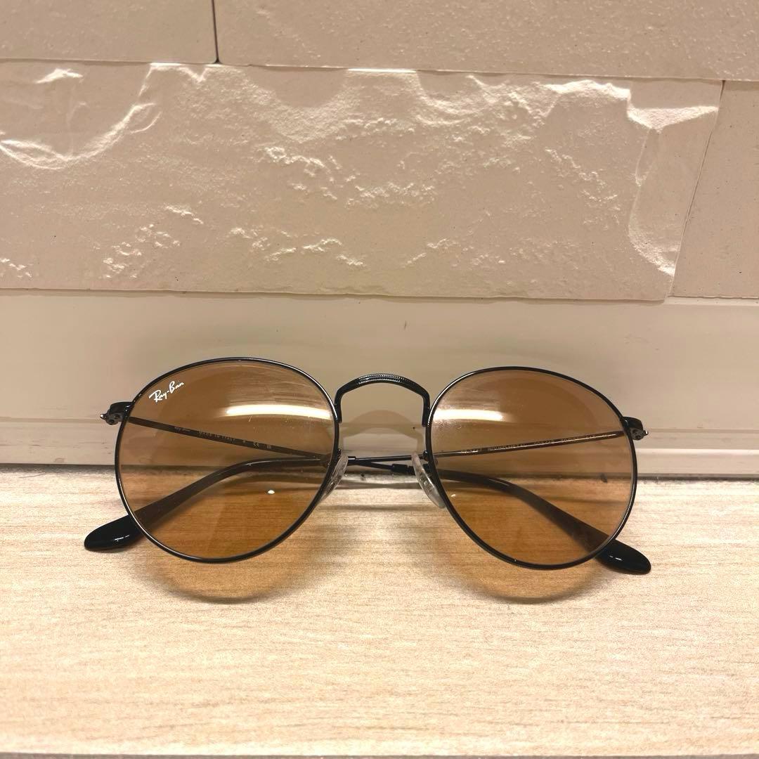 Ray-Ban ラウンドメタル　Round l ピンク
