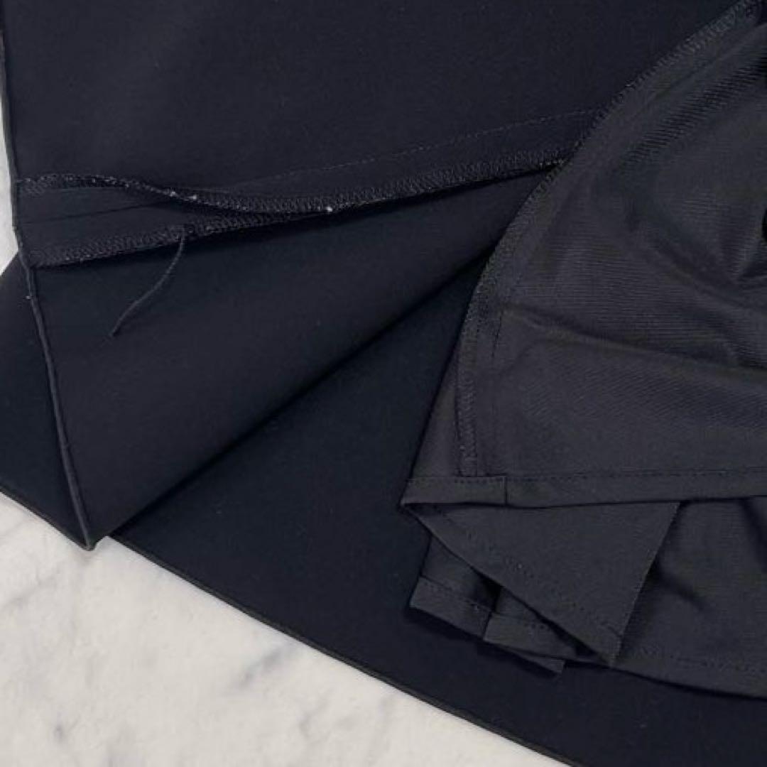 極美品✨フォクシーニューヨーク 現行 サイドギャザードレス フレアワンピース