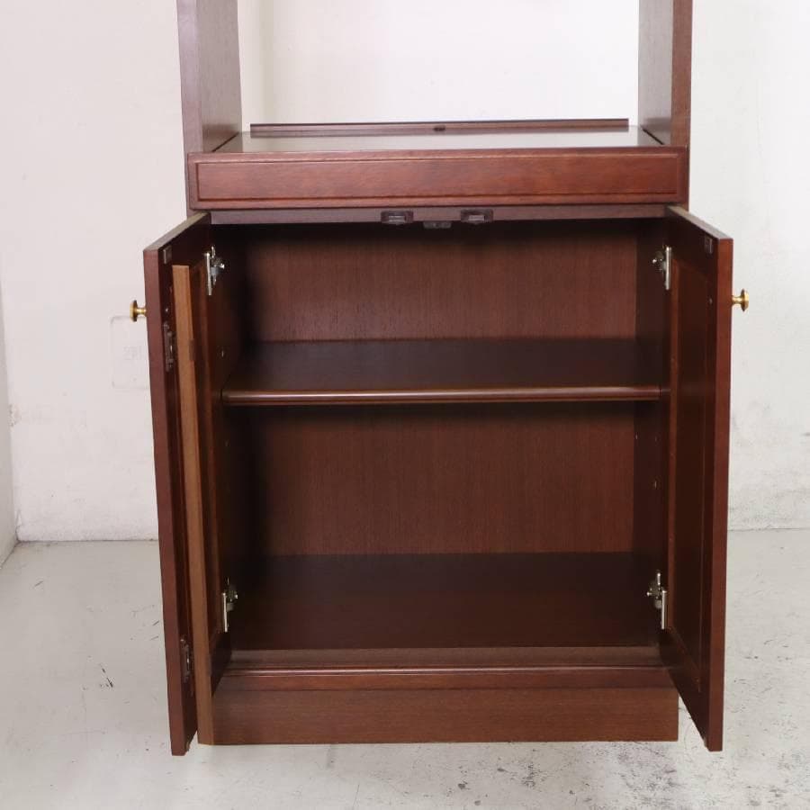 マルニ木工 地中海 レンジボード コンセント付き レンジ台 食器棚 高級家具