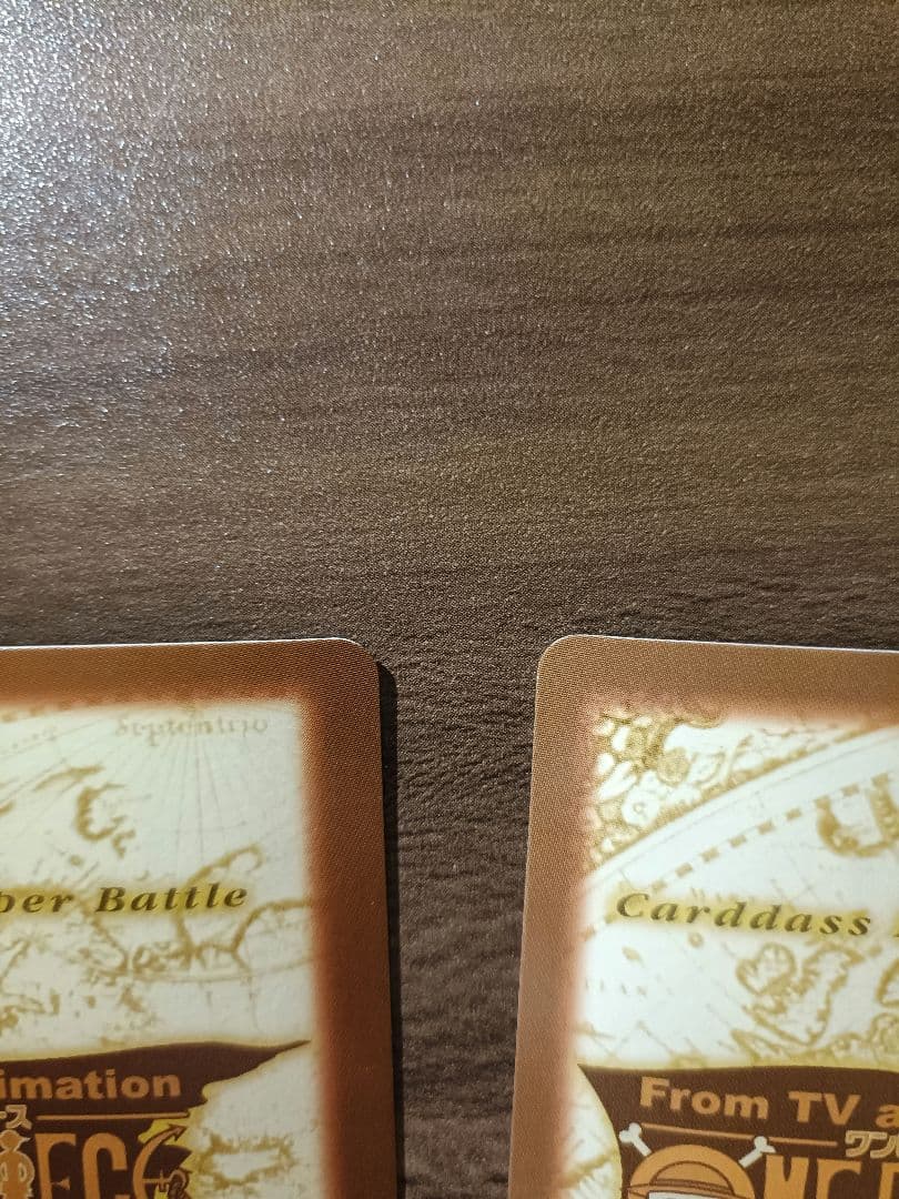 ワンピースカードダス　ルフィ海賊団２枚