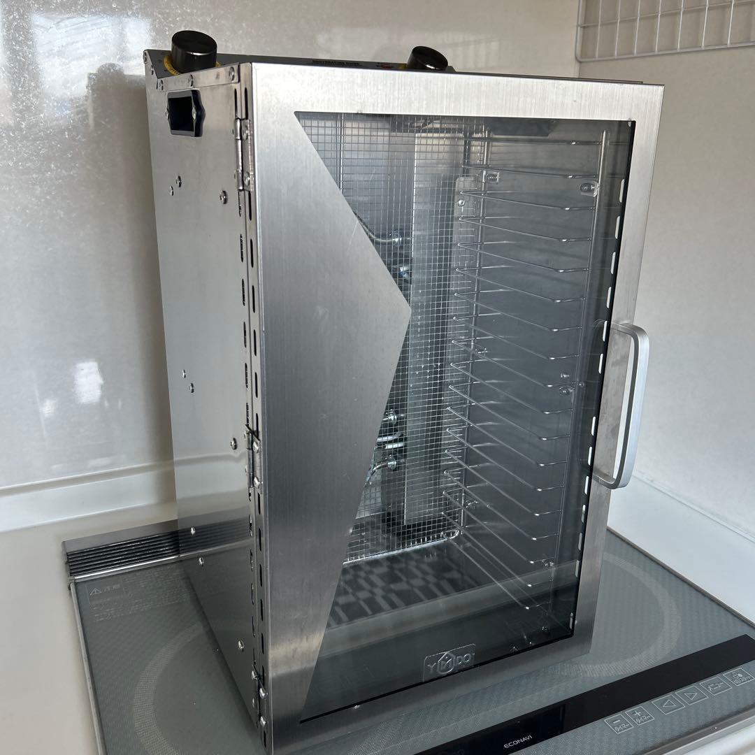 一度使用 フードドライヤー 18層 ステンレス網 食品乾燥機