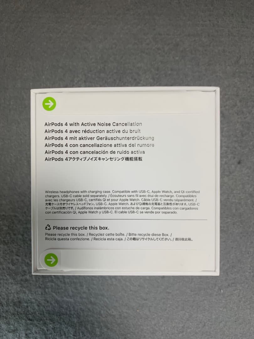 新品未開封 AirPods 第4世代 ノイズキャンセリング搭載