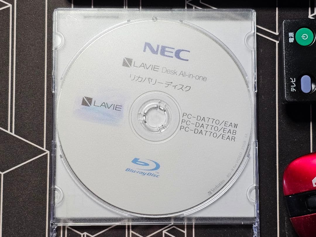 Windowsデスクトップ NEC LAVIE Desk All-in-one DA770/EAR