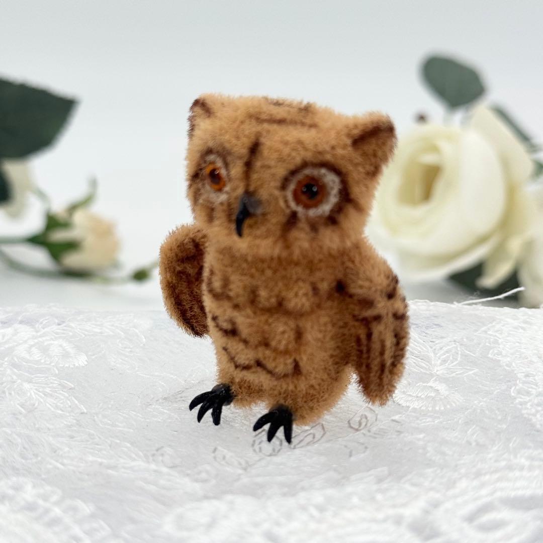 西ドイツ vintage figureフクロウ Kunstlerschutz ②