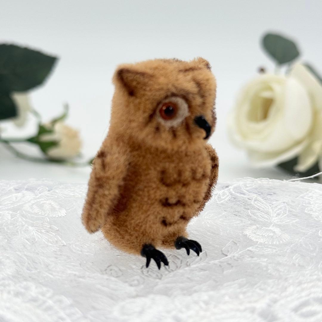 西ドイツ vintage figureフクロウ Kunstlerschutz ②