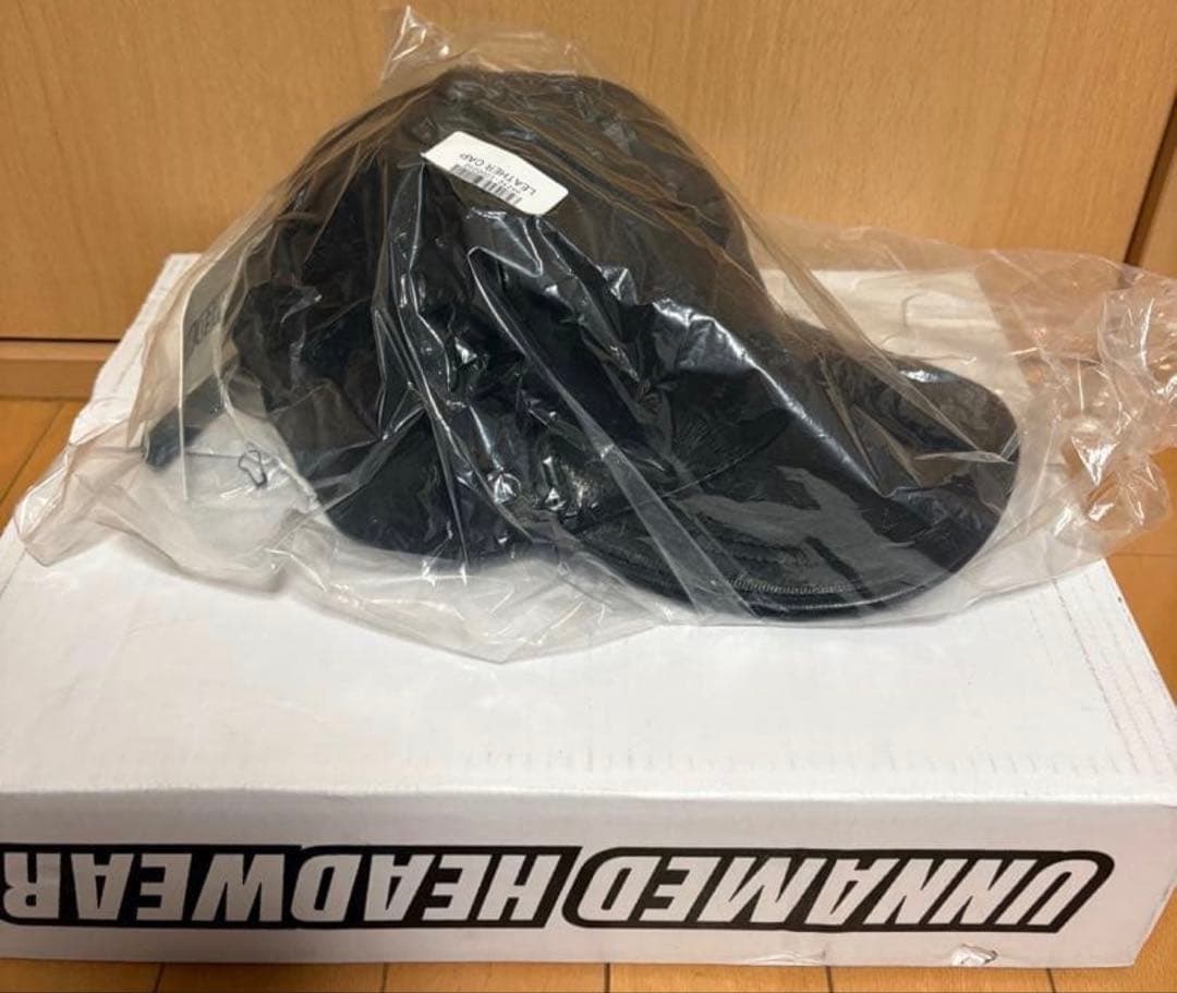 美品　UNNAMED HEADWEAR LEATHER CAP レザーキャップ