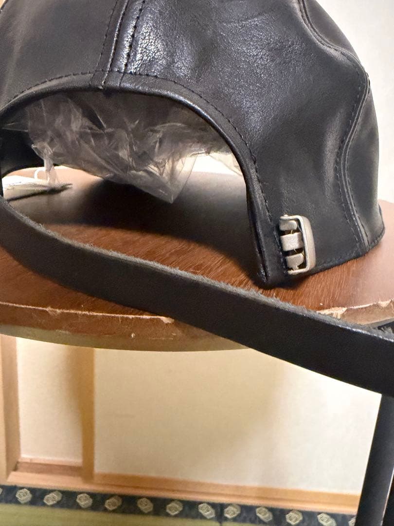 美品　UNNAMED HEADWEAR LEATHER CAP レザーキャップ