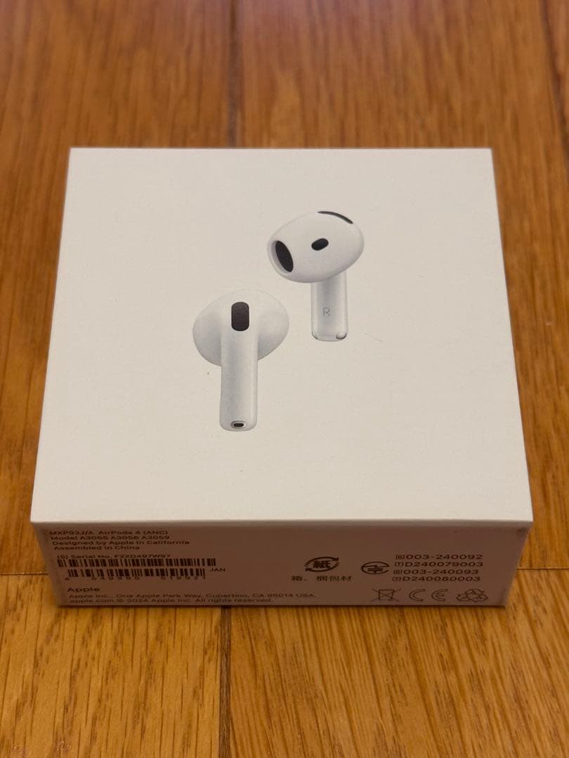 AirPods4 ノイズキャンセリング　 Apple エアーポッズ4