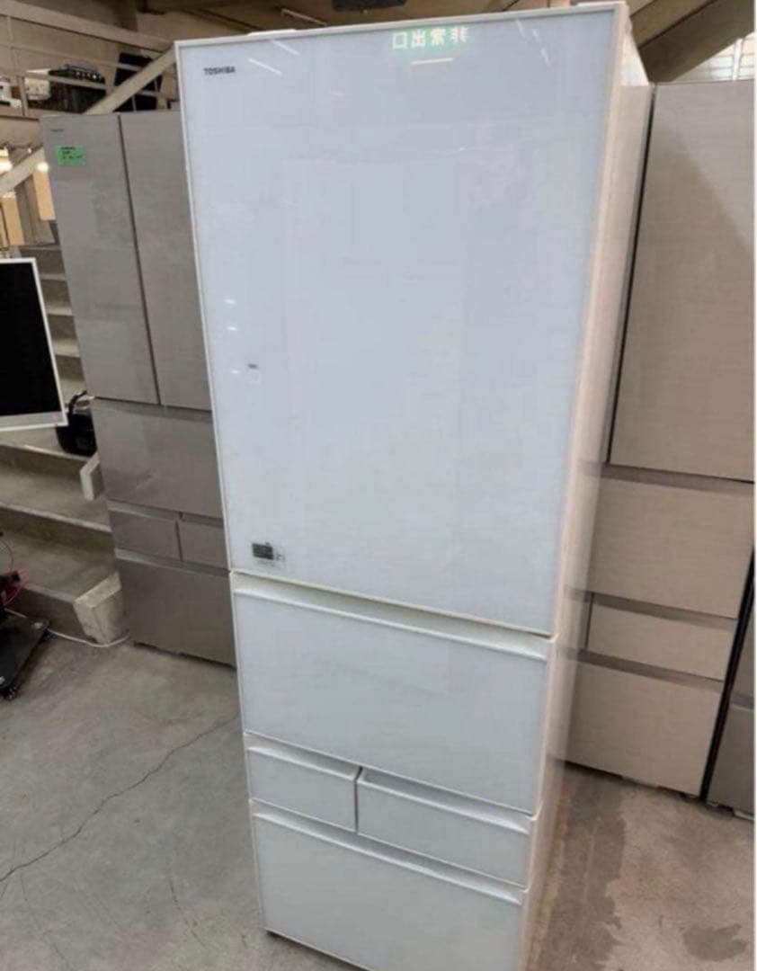 2017年式 410L TOSHIBA 冷蔵庫 GR-K41GXV (ZW)