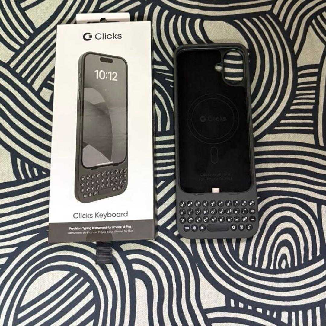 Clicks Keyboard iPhone16 plus 用ケース