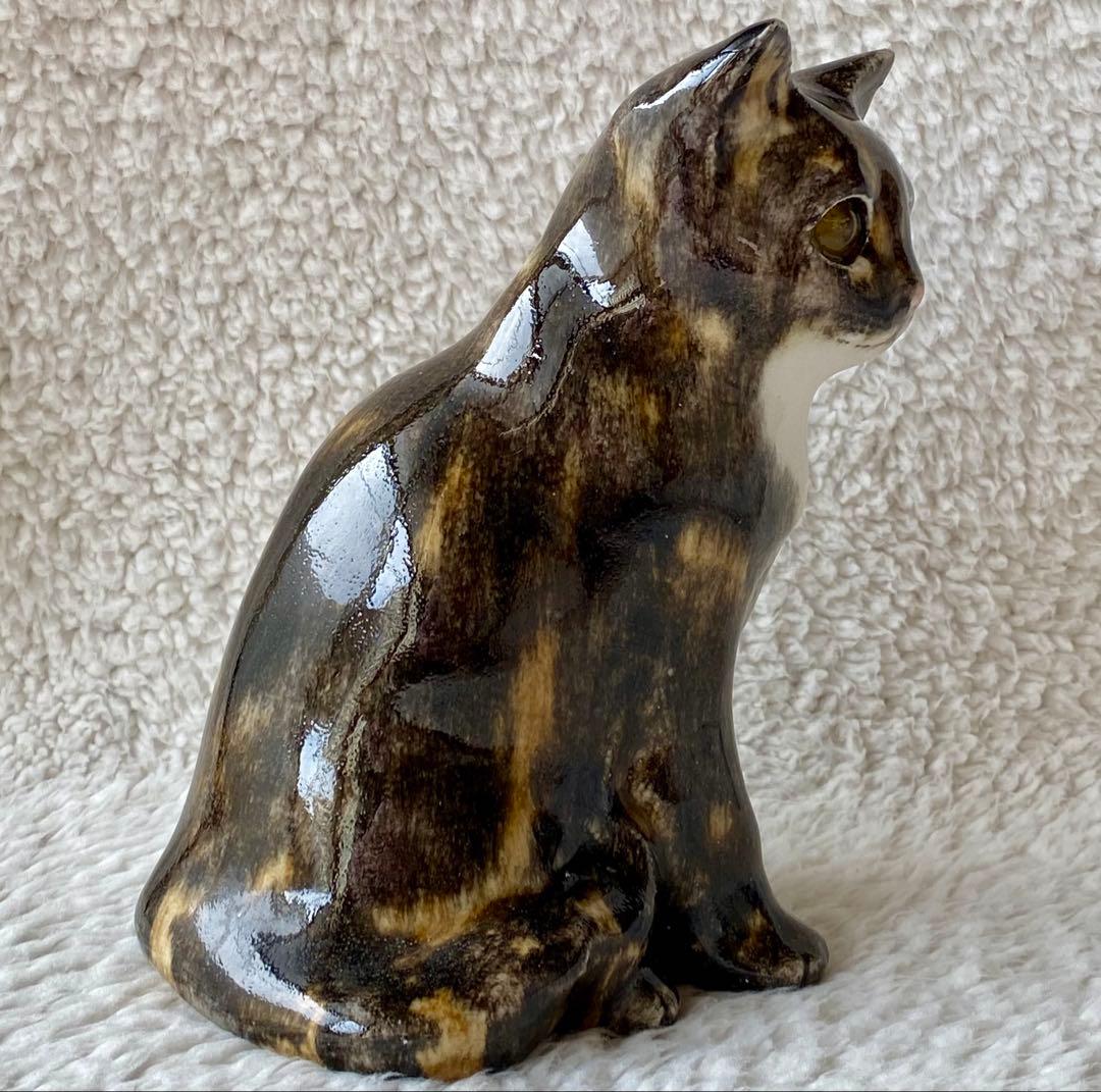 ウィンスタンレイキャット　ケンジントンキャット　三毛サビ仔猫　サイズ2　貫入無し