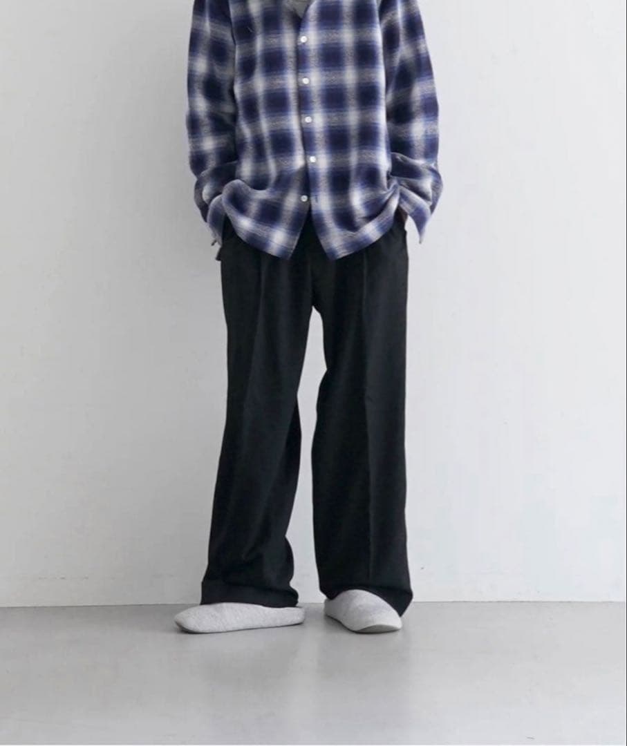 KAIKO Wide slacks \"BLACK\" サイズ3