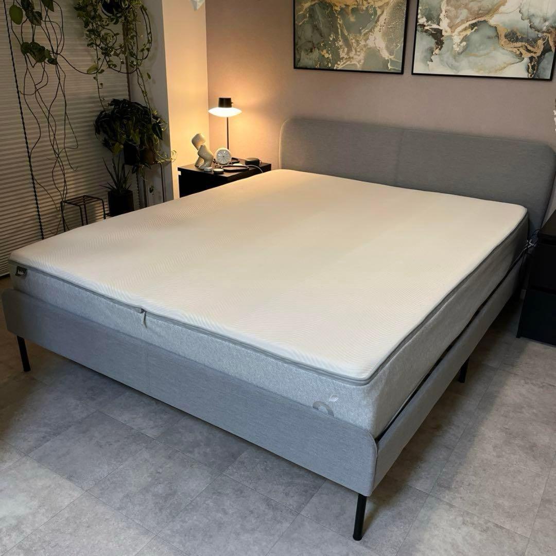 【引取限定】コアラマットレス　クイーンサイズ　フレームセット