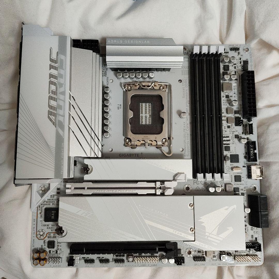 マザーボード GIGABYTE B760M AORUS ELITE X AX