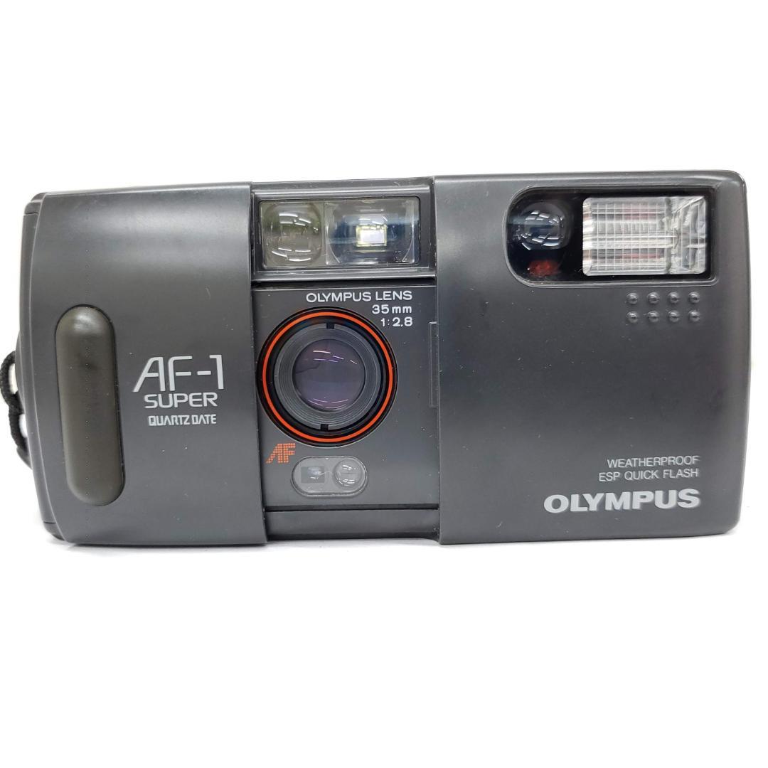 フィルムカメラ Olympus AF-1 SUPER F1219-398-12v p