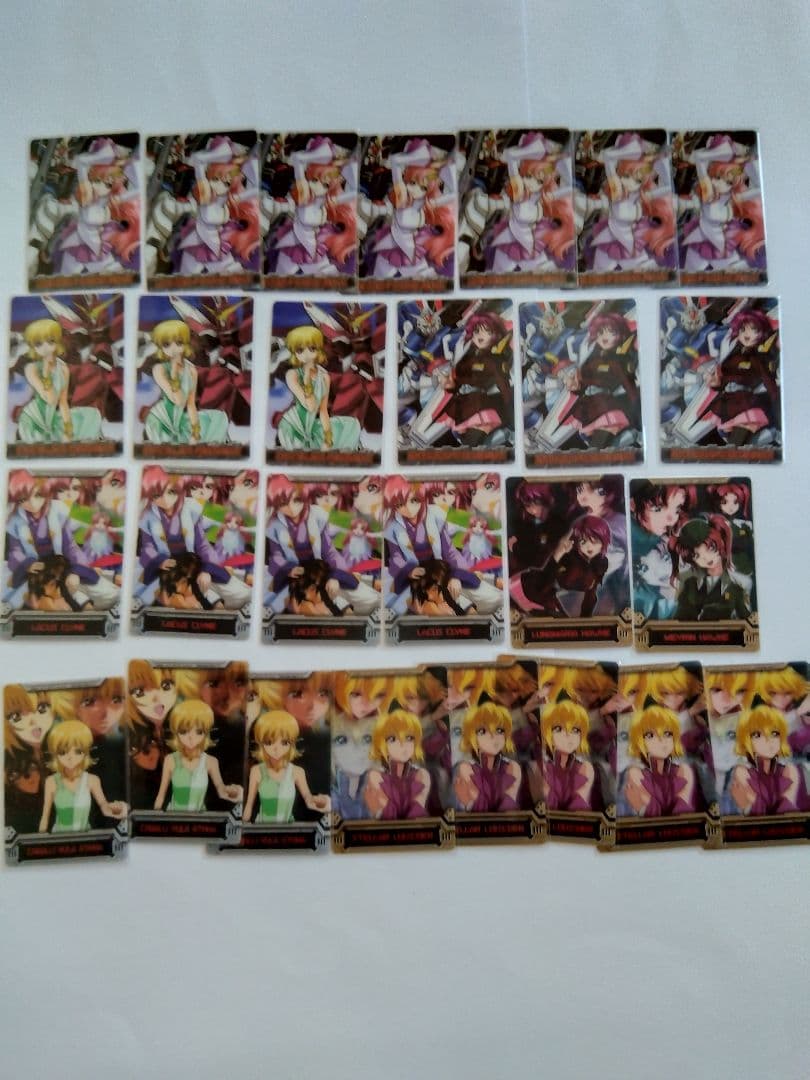 ガンダムSEEDシリーズ ウエハースカード大量セット ラクス