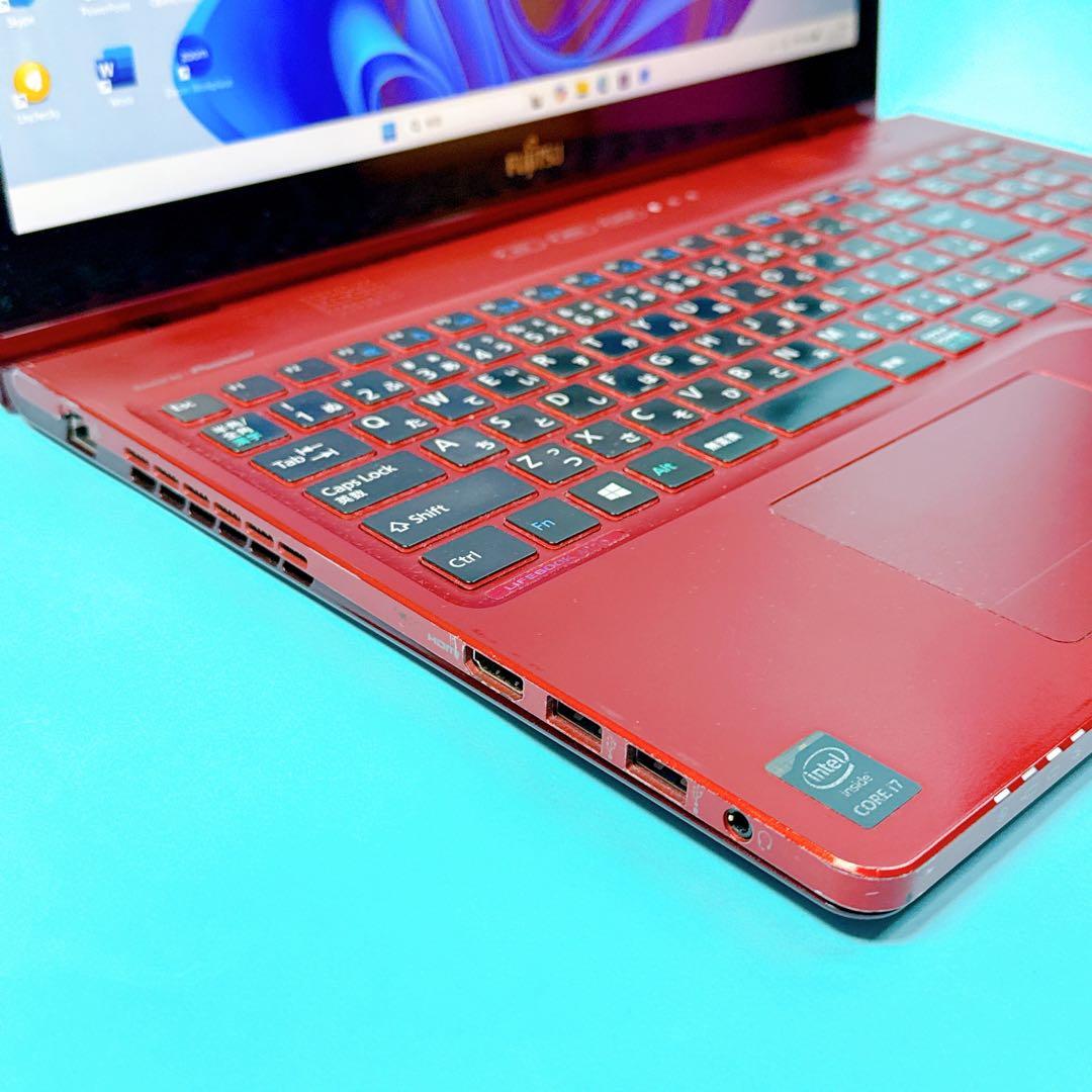 極速i7‼️タッチパネル win11 ノートパソコン カメラ Office 薄型