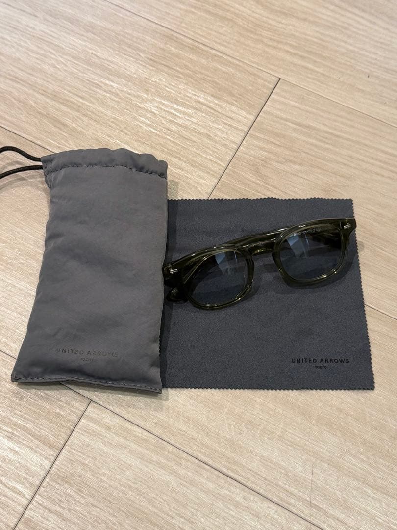 KANEKO OPTICAL（金子眼鏡）John ジョン サングラスOLIVE