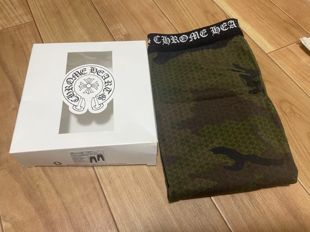 クロムハーツ レギンス　カモフラージュ　新品　未使用　青山店にて購入