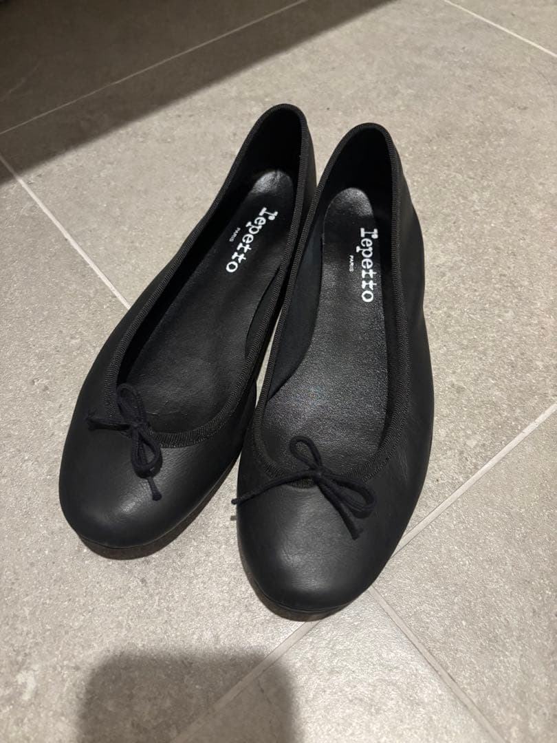 レペットrepetto/バレエシューズ/黒ブラック